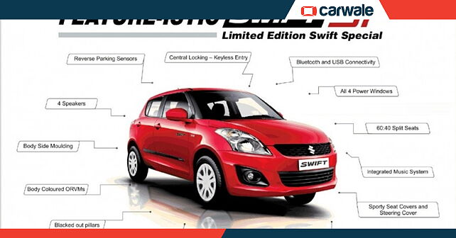 Maruti Suzuki Swift SP limited edition launched in India at Rs