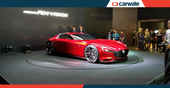 Mazda RX-VISION sports car concept shown at 2015 Tokyo Motor Show - CarWale