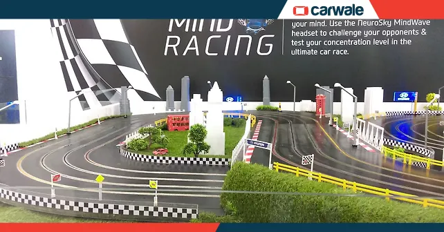 Hyundai Mind Racing and racing simulator at the 2016 Auto Expo - CarWale