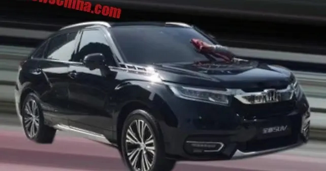 Production Version Of Honda Concept D Suv Spotted In China Carwale