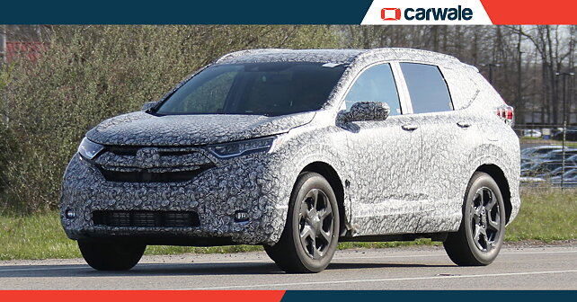 All-new Honda CR-V spied in the USA - CarWale