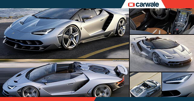 Lamborghini Centenario roadster unveiled - CarWale
