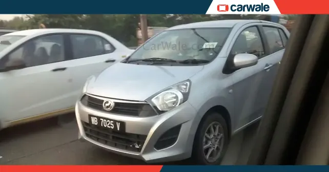 Perodua Axia Daihatsu Ayla Spotted On Test In Mumbai Carwale