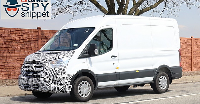 New shape hot sale ford transit 2019