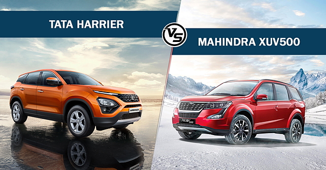 Spec Comparison: Tata Harrier Vs Mahindra XUV500 - CarWale