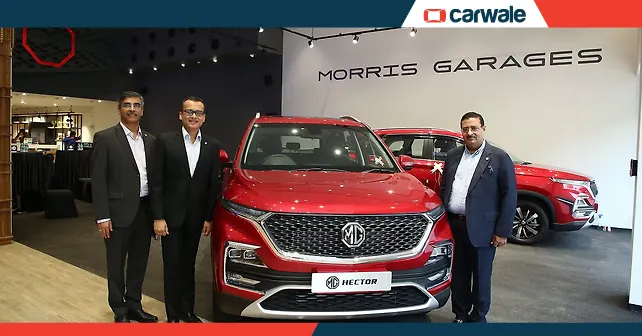 MG Motor India inaugurates its second flagship store, located in Mumbai ...