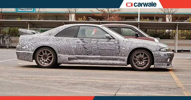 Repainted R33 Gtr The Nissan R33 Skyline GTR gets an artistic paint job - CarWale