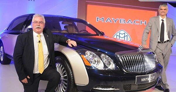 Maybach Launched In India Carwale