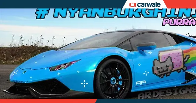 Wallpaper Deadmau5 Has Ordered A Nyanborghini Purracan Carwale For iPhone