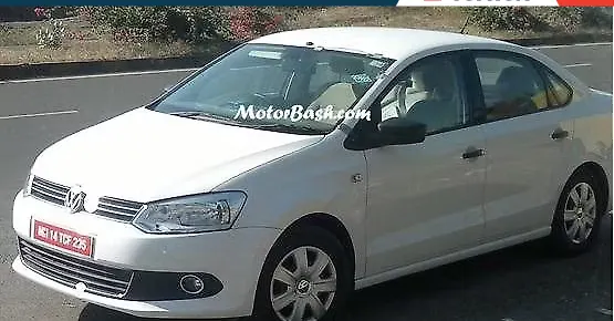 CNG powered Volkswagen Vento and Polo caught testing - CarWale