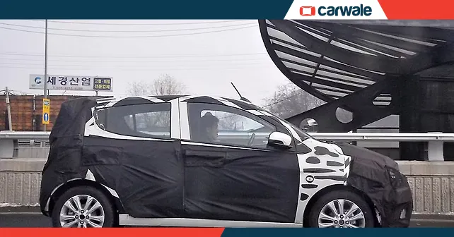 Next-generation Chevrolet Beat spotted testing - CarWale