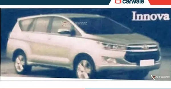 2016 Toyota Innova image leaked - CarWale