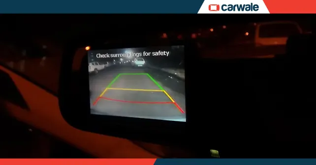 Reverse Camera assist in our Hyundai Verna LT - CarWale