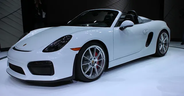 2015 New York Auto Show: Porsche Boxster Spyder revealed - CarWale