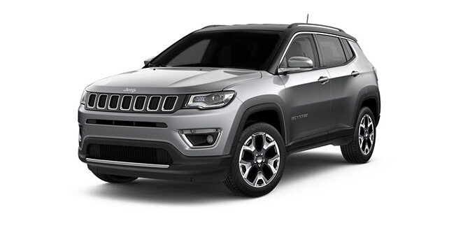 Jeep Compass Minimal Grey / Brilliant Black Colour, 11 Compass Colour ...