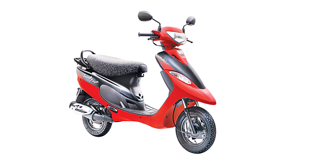 TVS Scooty crosses five million units sales mark - BikeWale