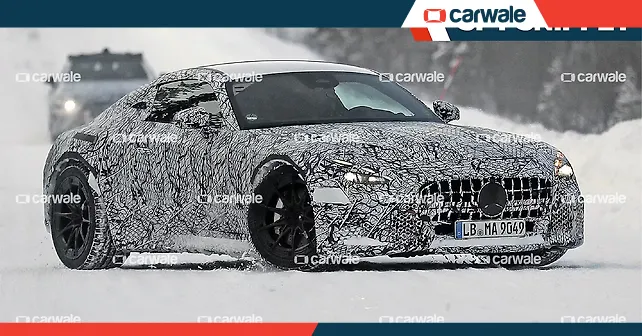 New Mercedes-AMG GT spied in 53 and 63 guise ahead of debut - CarWale