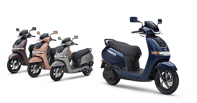 tvs scooty iqube price