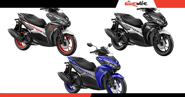 2022 Yamaha Aerox 155 available in four colours - BikeWale