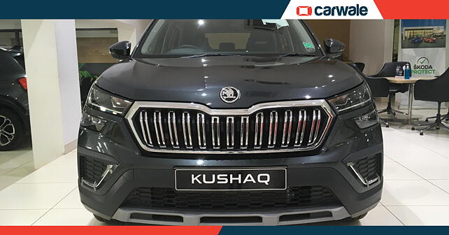 Skoda Kushaq Anniversary Edition arrives at dealers; interiors leaked ...