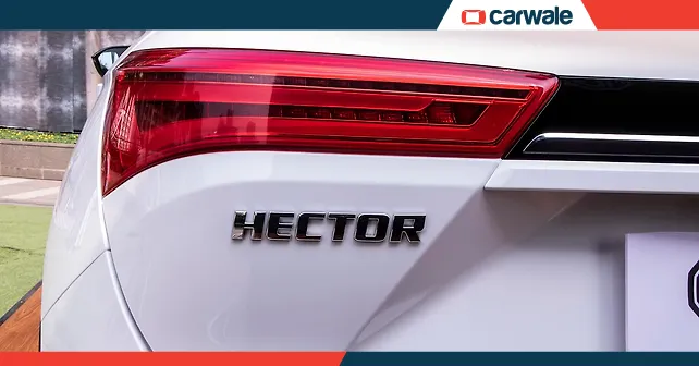 Hector Rear Guard MG Hector facelift – Top 5 things - CarWale