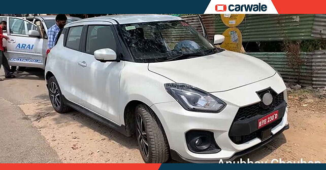 Maruti Swift Sport test mule spotted – ADAS on the cards? - CarWale