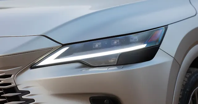 Lexus RX Head Light And Tail Lights - CarWale