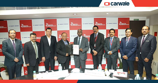 Maruti partners with South Indian bank to introduce finance schemes ...