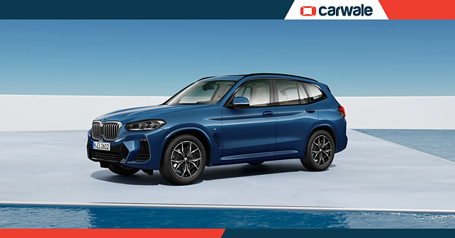 BMW X3 20d M Sport priced in India at Rs  lakh - CarWale