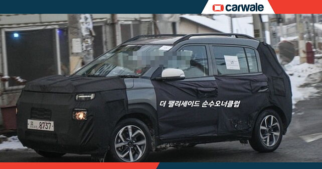 Production-ready Hyundai Exter Spied - Carwale