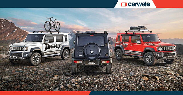 Maruti Jimny accessories detailed - CarWale