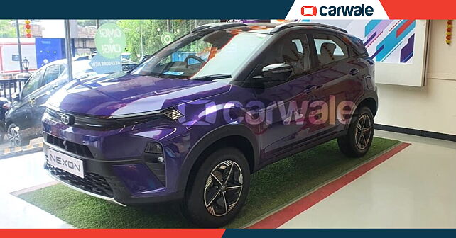 New Tata Nexon arrives at dealership ahead of launch - CarWale