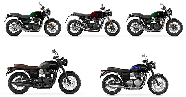 New Limited Edition Triumph Speed Twin, Scrambler 900, and T120 range ...