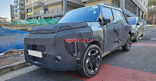 Kia Clavis Continues Testing; Interior Spied - CarWale