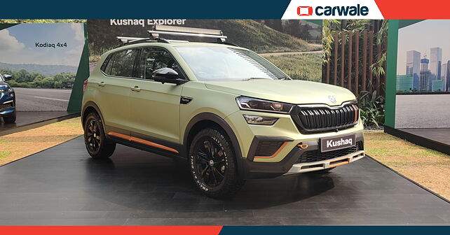 Skoda Kushaq Explorer concept showcased in India - CarWale