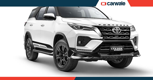 Toyota Fortuner Leader Edition launched in India - CarWale