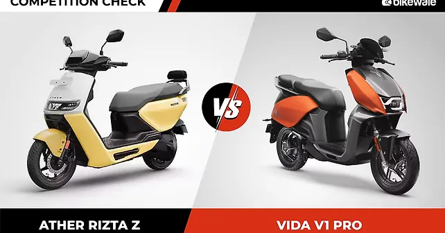 Ather Rizta Z vs Vida V1 Pro – Competition Check - BikeWale
