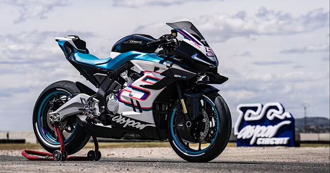 CFMoto 675 SR-R Aspar special edition unveiled - BikeWale