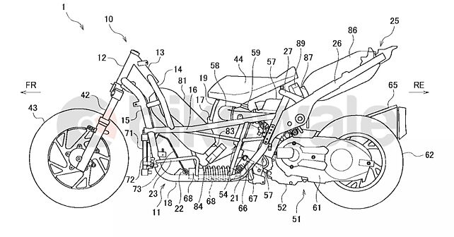 Suzuki's Hydrogen-Powered Burgman: Redesigned Cylinder Placement Revealed in New Patent Images