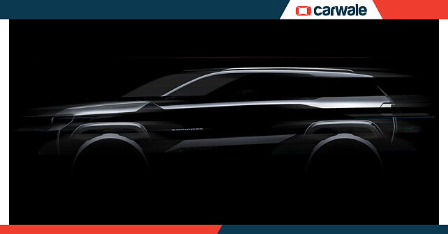 Next-generation India-bound Jeep Compass teased for the first time            - CarWale