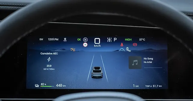 BYD Sealion 7 Instrument Cluster - CarWale