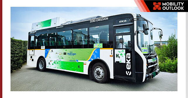 EKA Mobility Introduces Kerala's First Hydrogen Fuel Cell Bus in Collaboration with KPIT Technologies and BPCL