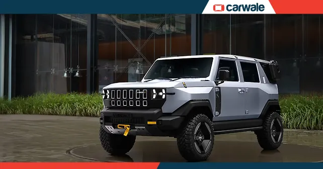 Mahindra Vision T SUV Concept Unveiled; Undercuts Thar Roxx