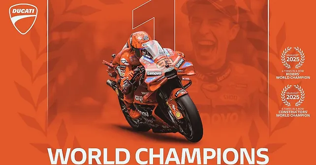 MotoGP 2025: Marc Marquez and Ducati Crowned World Champions - BikeWale