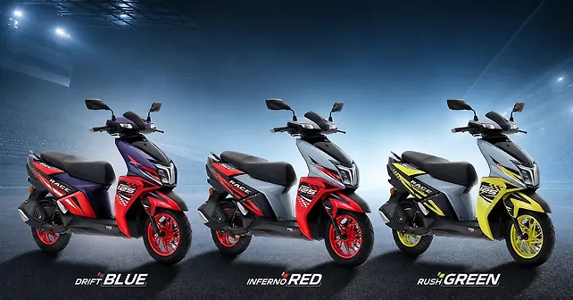 TVS Ntorq 125 Race Edition Launched in New Colours