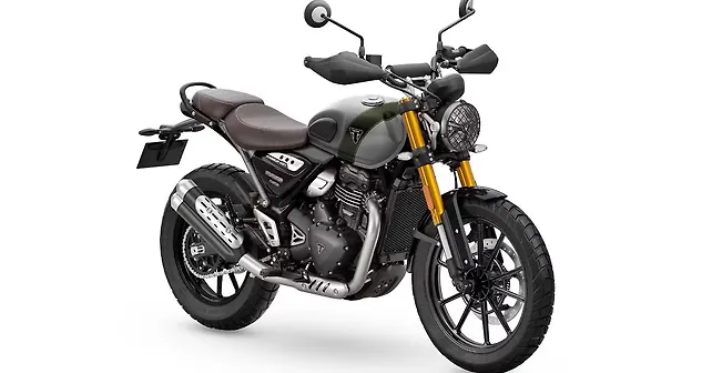 2027 Triumph Scrambler 400 X Sports a New Khaki Look