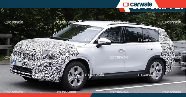 Skoda Kodiaq Facelift Spied on Test; Official Reveal Next Year