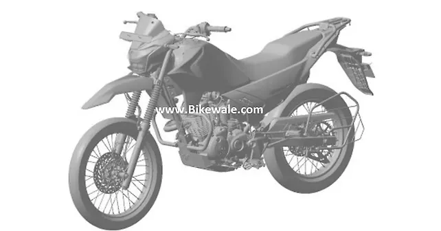Hero Hunk 150R-Based Dual-Sport Adventure Bike Patented in India