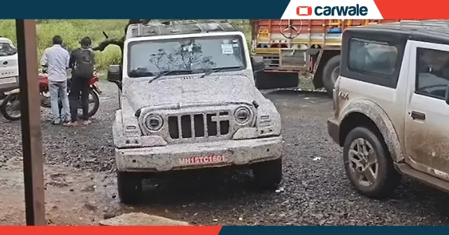 Mahindra Thar Facelift Spied Again: New Details Revealed