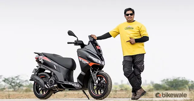 Aprilia SXR GT 175: First Ride Review